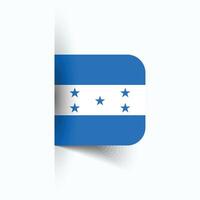 Honduras national flag, Honduras National Day, EPS10. Honduras flag vector icon