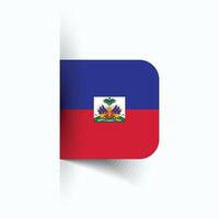 Haiti national flag, Haiti National Day, EPS10. Haiti flag vector icon