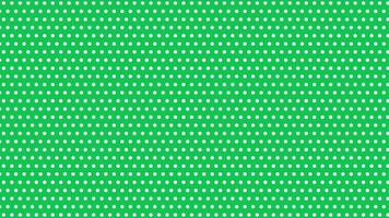 Motion background of polka dot pattern in green and white video