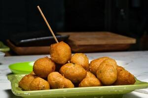 homemade filipino style fishball photo