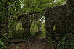 stone house ruins photo