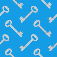 key seamless pattern vector illustration. Texture for textile, wallpaper and backdrop