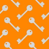 key seamless pattern vector illustration. Texture for textile, wallpaper and backdrop