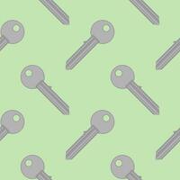 key seamless pattern vector illustration. Texture for textile, wallpaper and backdrop