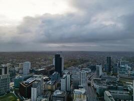 Aerial View of West Croydon London City of England Great Britain. November 20th, 2023 photo