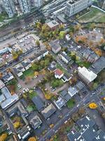 High Angle View of West Croydon London City of England Great Britain. November 20th, 2023 photo