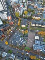 Aerial View of West Croydon London City of England Great Britain. November 20th, 2023 photo