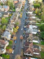 Aerial View of West Croydon London City of England Great Britain. November 20th, 2023 photo