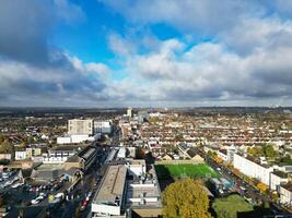 Aerial View of West Croydon London City of England Great Britain. November 20th, 2023 photo