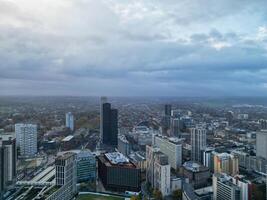 Aerial View of West Croydon London City of England Great Britain. November 20th, 2023 photo