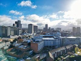 Aerial View of West Croydon London City of England Great Britain. November 20th, 2023 photo