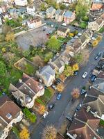 aéreo ver de Oeste croydon Londres ciudad de Inglaterra genial Bretaña. noviembre 20, 2023 foto