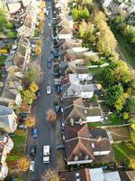 Aerial View of West Croydon London City of England Great Britain. November 20th, 2023 photo