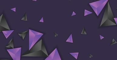 Abstract composition of triangle. Minimal geometric background vector