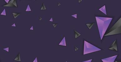 Abstract composition of triangle. Minimal geometric background vector