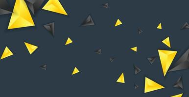 Abstract composition of triangle. Minimal geometric background vector