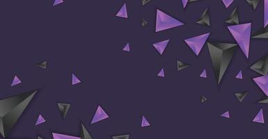 Abstract composition of triangle. Minimal geometric background vector