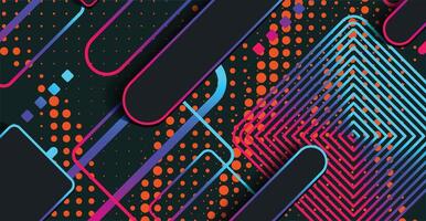 resumen moderno mínimo geométrico forma antecedentes con degradado vector
