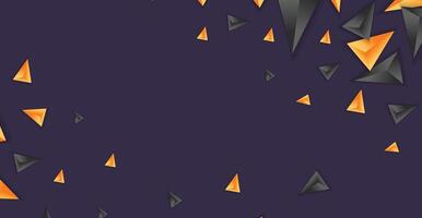 Abstract composition of triangle. Minimal geometric background vector