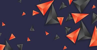 Abstract composition of triangle. Minimal geometric background vector