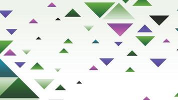 Abstract geometric shapes background with triangle vector