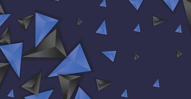 Abstract composition of triangle. Minimal geometric background vector