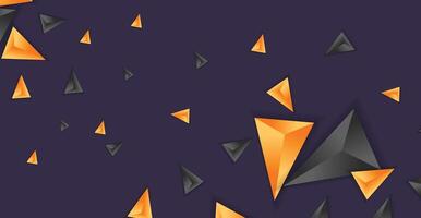 Abstract composition of triangle. Minimal geometric background vector