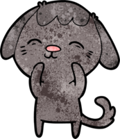 happy cartoon dog png