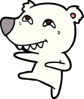 polar bear cartoon png