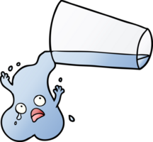 pouring water cartoon png