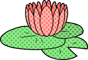 cartoon water lily png