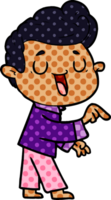 hombre feliz de dibujos animados png