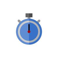 Stopwatch Timer Icon Flat Design Simple Sport Vector Perfect Web and Mobile Illustration