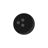 Bowling Ball Icon Flat Design Simple Sport Vector Perfect Web and Mobile Illustration