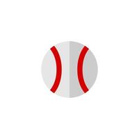 Baseball Icon Flat Design Simple Sport Vector Perfect Web and Mobile Illustration