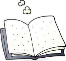 hand drawn cartoon book png