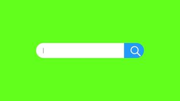 internet browsing search bar button animated, 4k Text Box For Searching Web, video element