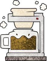 cafetera de dibujos animados png