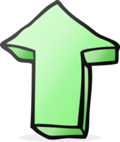 hand drawn cartoon arrow png