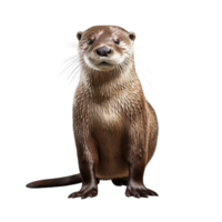 AI generated Otter clip art png