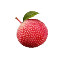 AI generated Lychee clip art png