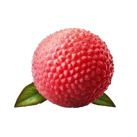 ai gegenereerd lychee klem kunst png