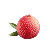 ai généré litchi agrafe art png