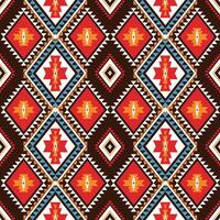 Geometric Ethnic pattern vector. African, American, Mexican, Western Aztec motif striped and bohemian pattern. designed for background,wallpaper,print, carpet,wrapping,tile,batik.vector illustratoin. vector