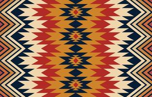Geometric Ethnic pattern vector. African, American, Mexican, Western Aztec motif striped and bohemian pattern. designed for background,wallpaper,print, carpet,wrapping,tile,batik.vector illustratoin. vector