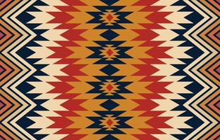 Geometric Ethnic pattern vector. African, American, Mexican, Western Aztec motif striped and bohemian pattern. designed for background,wallpaper,print, carpet,wrapping,tile,batik.vector illustratoin. vector