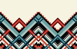 Geometric Ethnic pattern vector. African, American, Mexican, Western Aztec motif striped and bohemian pattern. designed for background,wallpaper,print, carpet,wrapping,tile,batik.vector illustratoin. vector