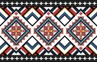 Geometric Ethnic pattern vector. African, American, Mexican, Western Aztec motif striped and bohemian pattern. designed for background,wallpaper,print, carpet,wrapping,tile,batik.vector illustratoin. vector