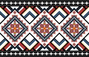 Geometric Ethnic pattern vector. African, American, Mexican, Western Aztec motif striped and bohemian pattern. designed for background,wallpaper,print, carpet,wrapping,tile,batik.vector illustratoin. vector