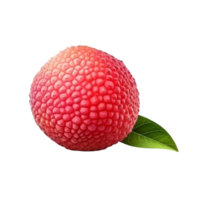 AI generated Lychee clip art png